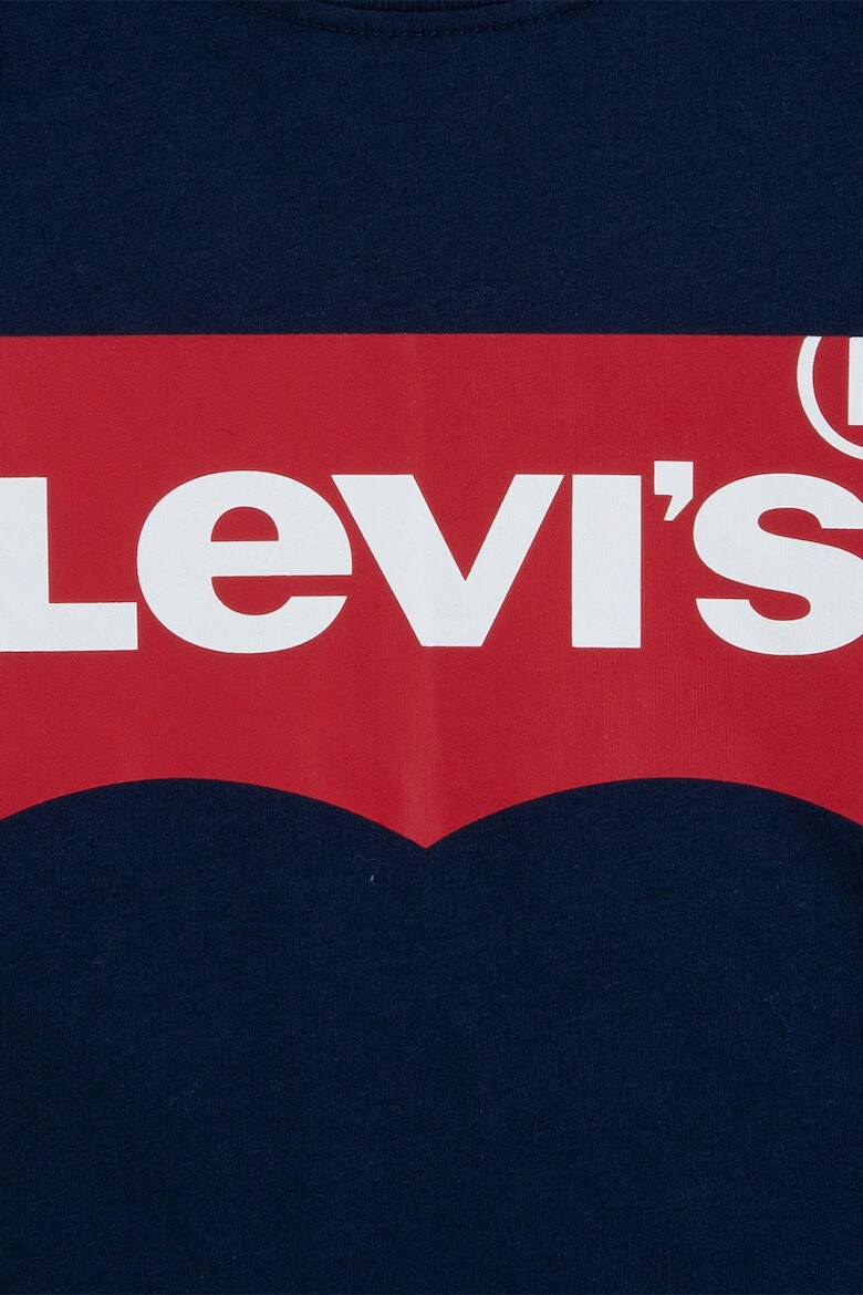 Levi's Памучна блуза с лого - Pepit.bg