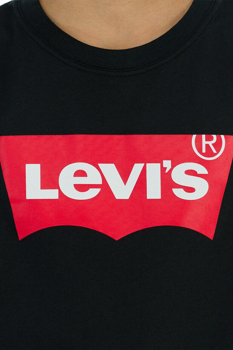 Levi's Памучна блуза с лого - Pepit.bg