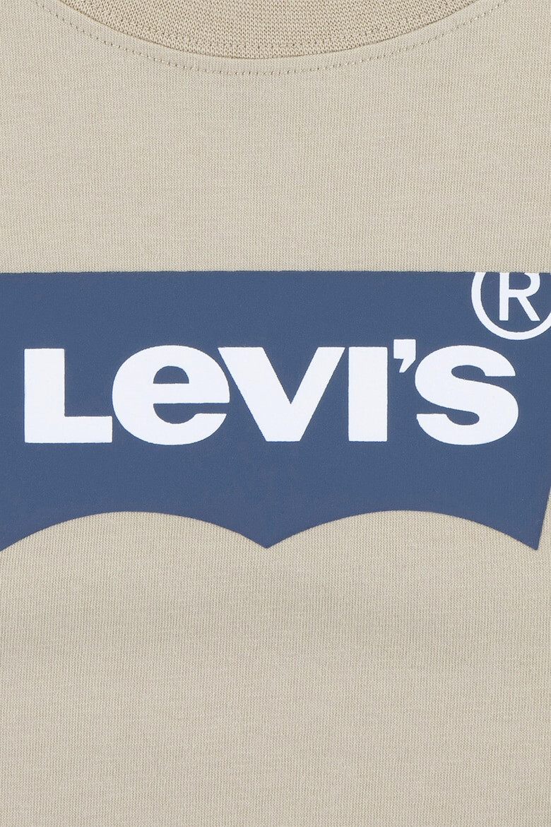 Levi's Памучна блуза с лого - Pepit.bg