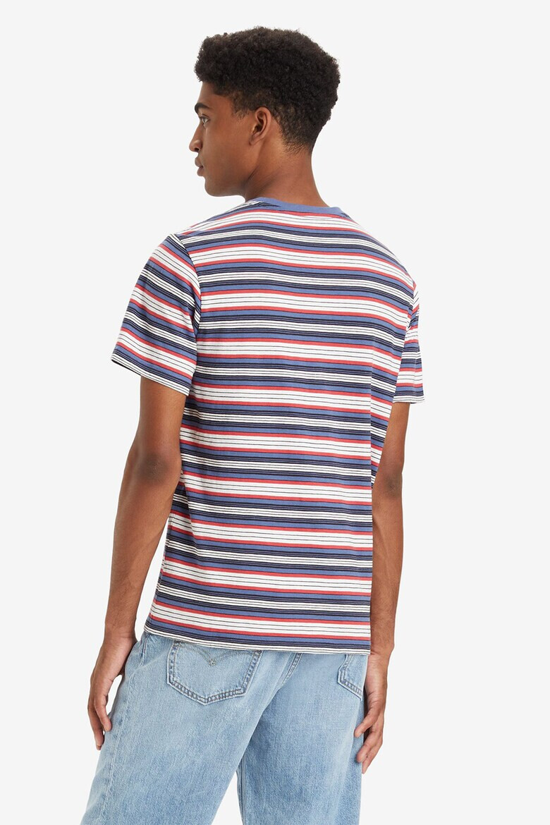 Levis Памучна тениска с джоб на гърдите - Pepit.bg