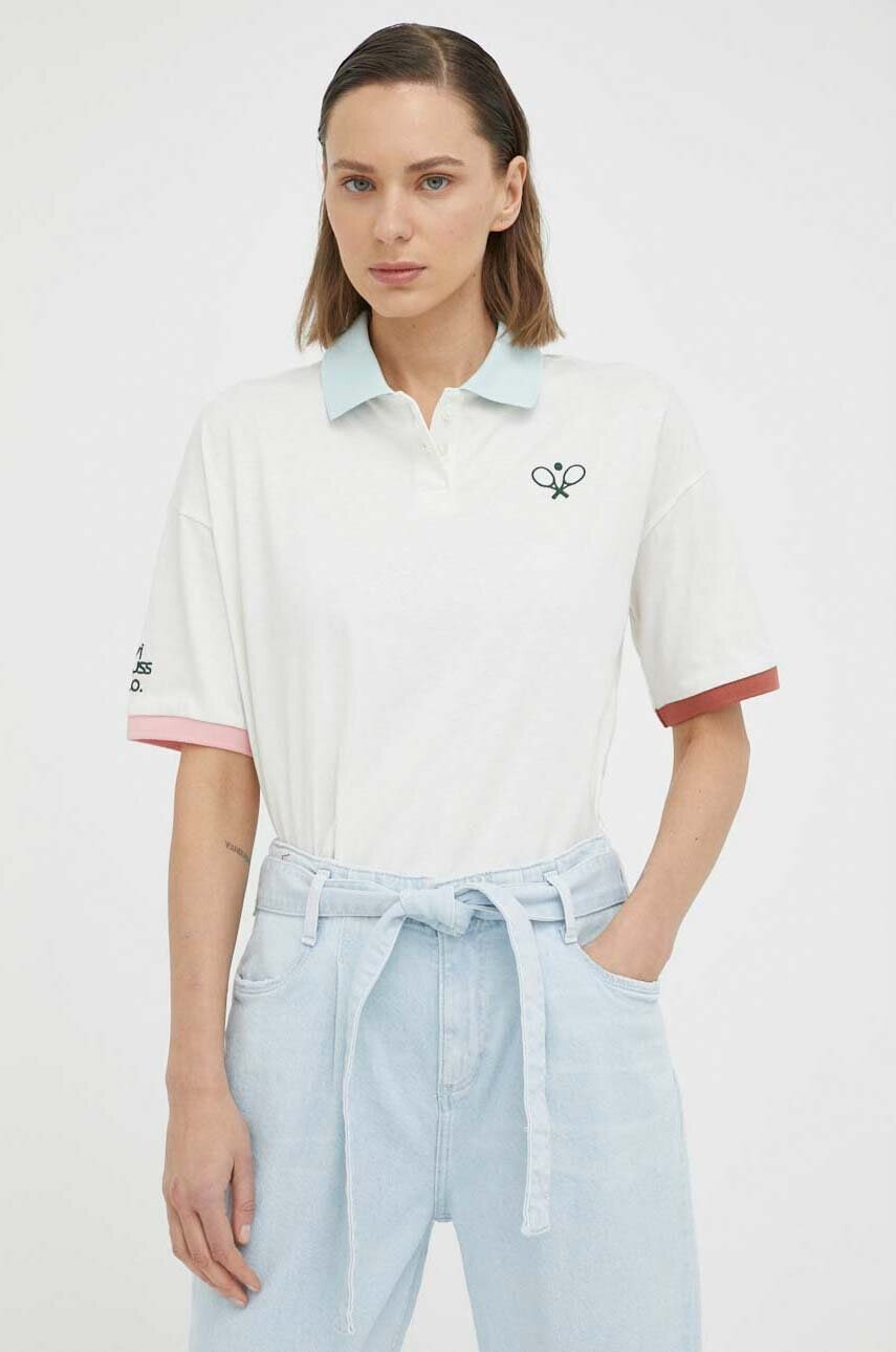 Levis Памучна тениска с яка - Pepit.bg