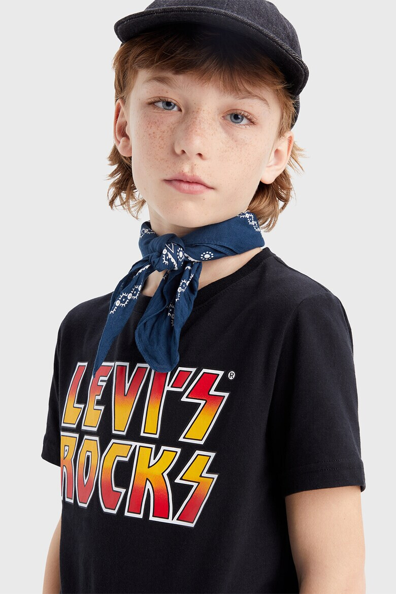 Levi's Памучна тениска с лого - Pepit.bg