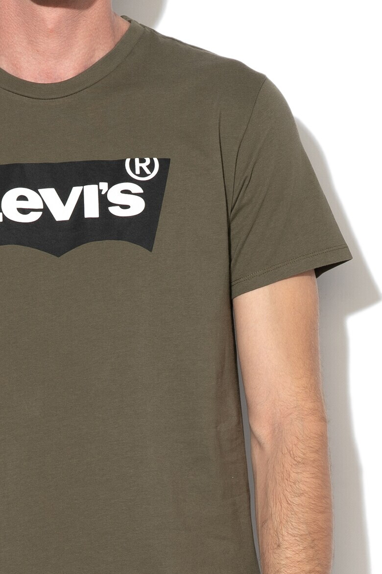 Levis Памучна тениска с лого - Pepit.bg