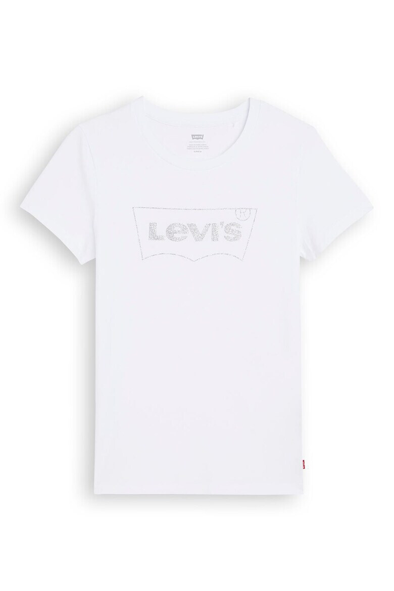 Levi's Памучна тениска с лого - Pepit.bg