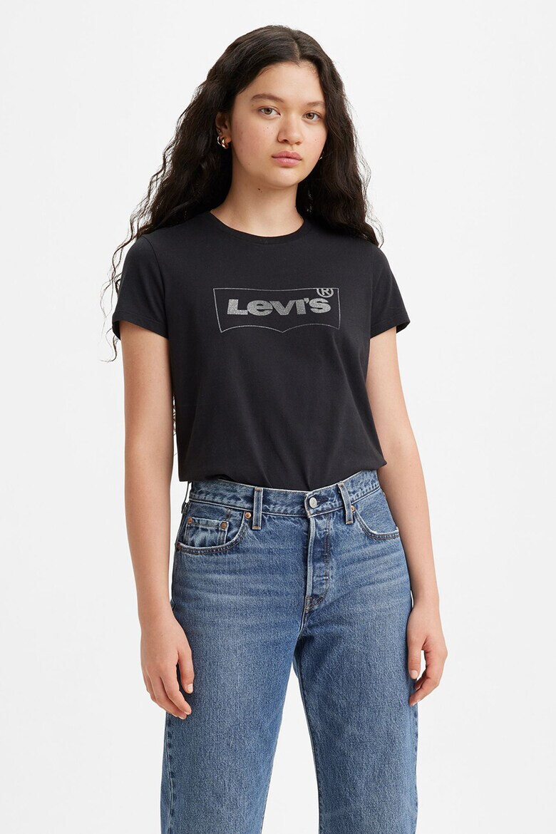 Levi's Памучна тениска с лого - Pepit.bg