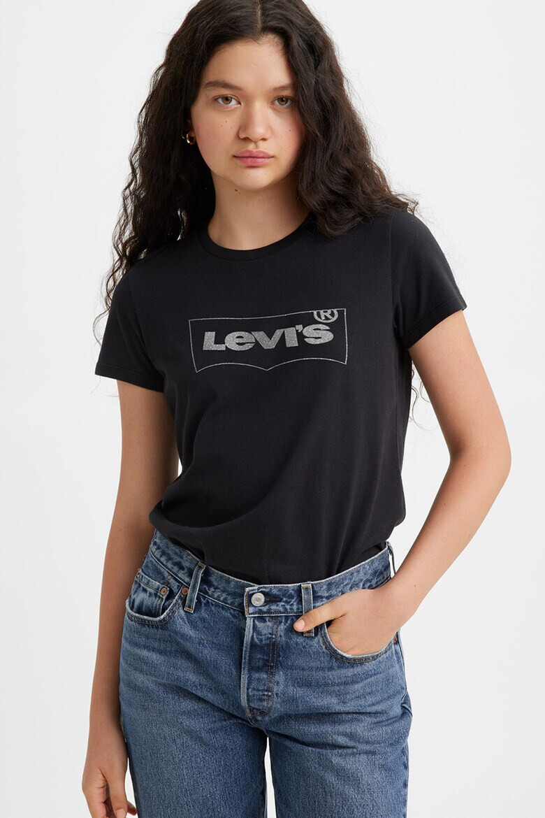 Levi's Памучна тениска с лого - Pepit.bg