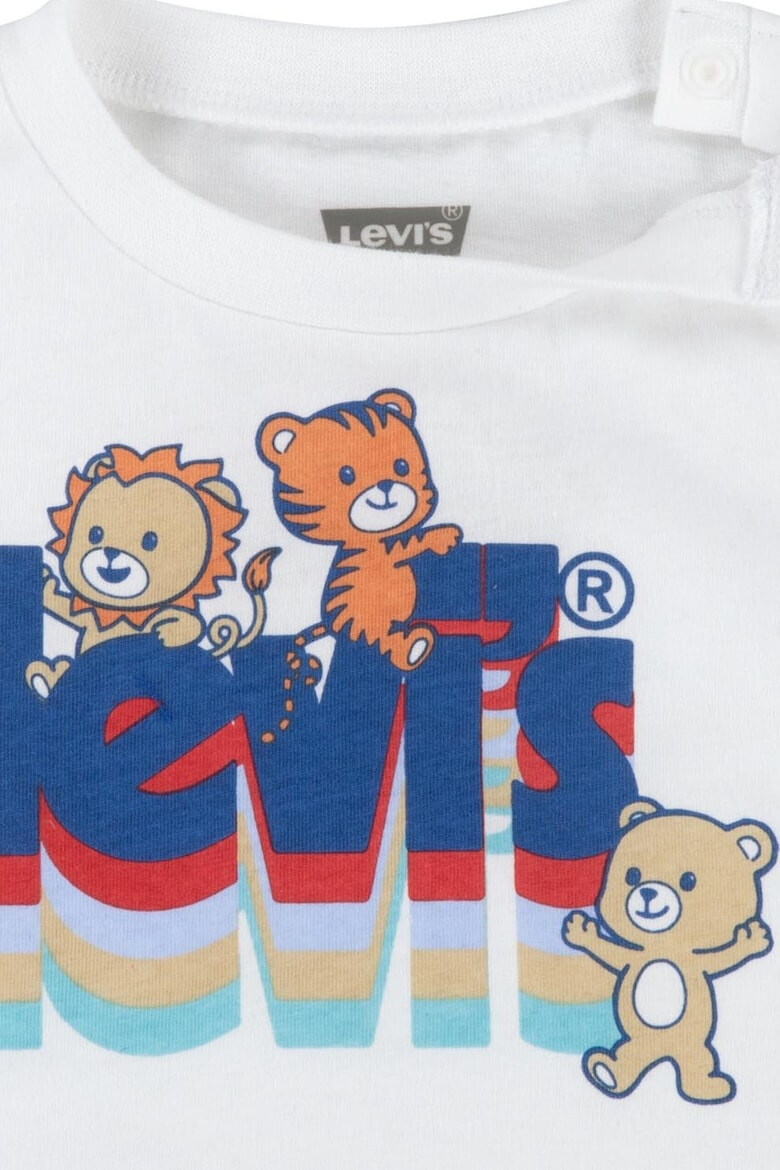 Levi's Памучна тениска с лого - Pepit.bg