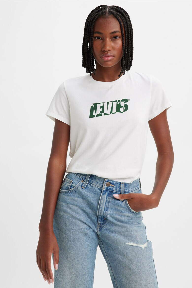 Levi's Памучна тениска с лого - Pepit.bg