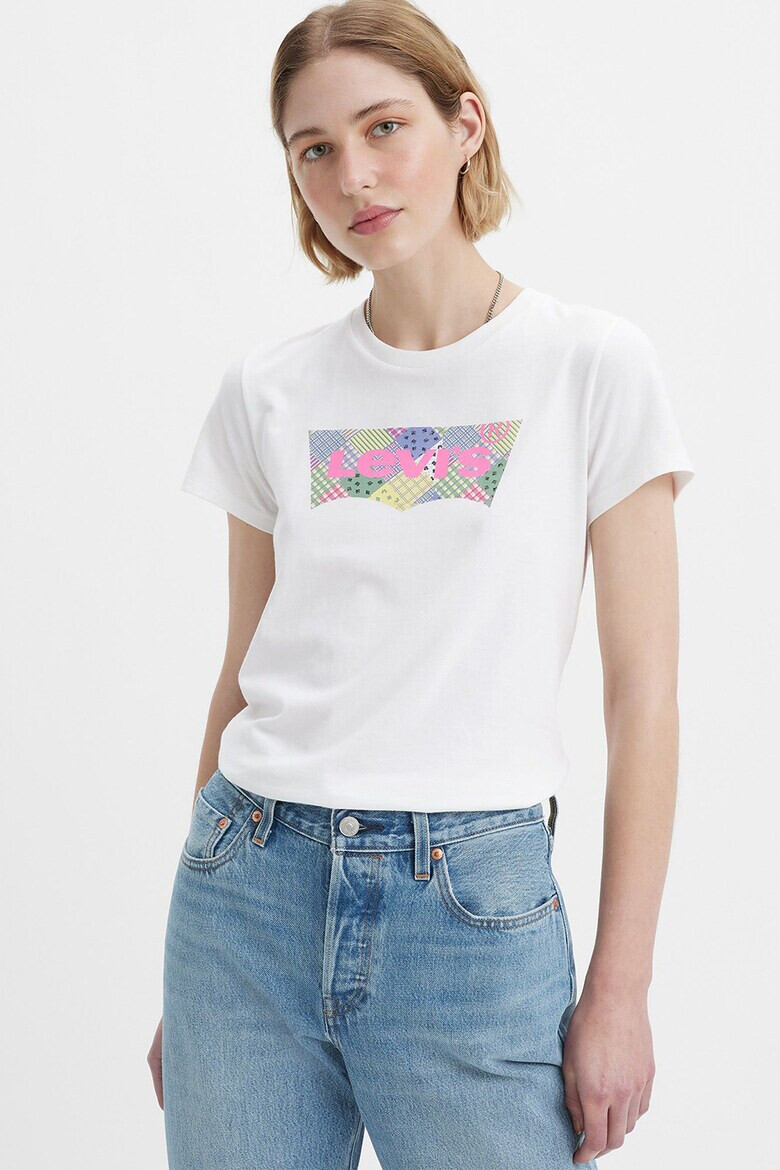 Levi's Памучна тениска с лого - Pepit.bg