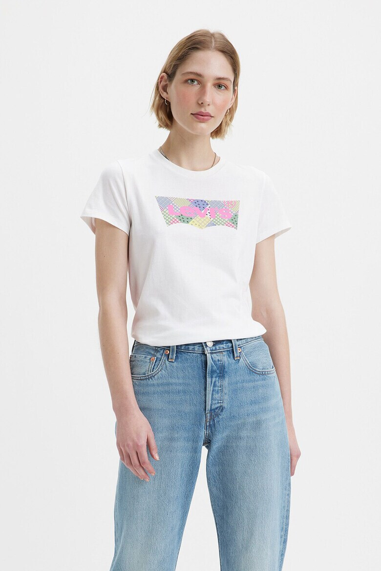 Levi's Памучна тениска с лого - Pepit.bg