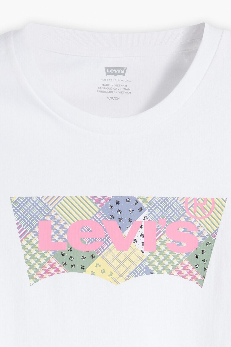 Levi's Памучна тениска с овално деколте - Pepit.bg