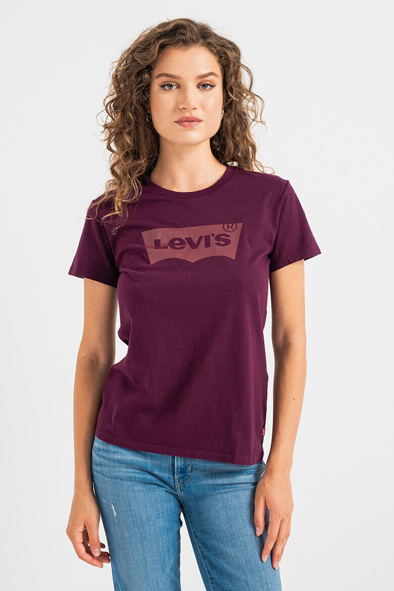Levi's Памучна тениска с лого - Pepit.bg