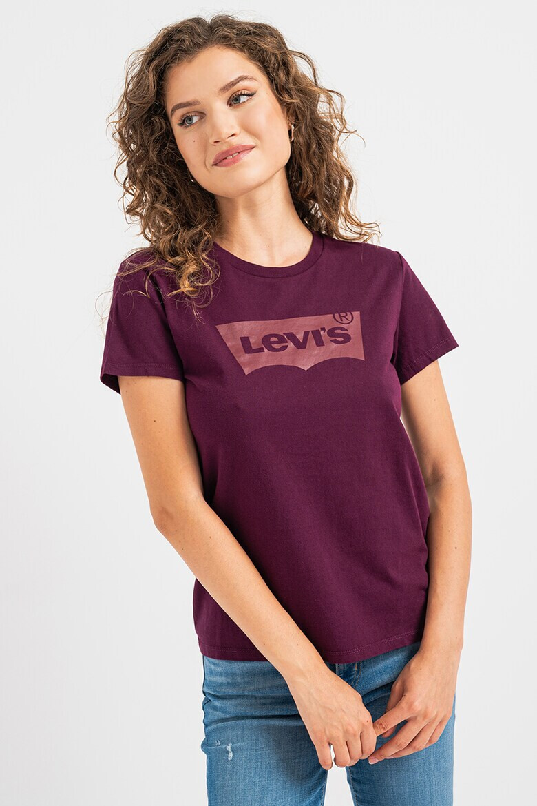 Levi's Памучна тениска с лого - Pepit.bg