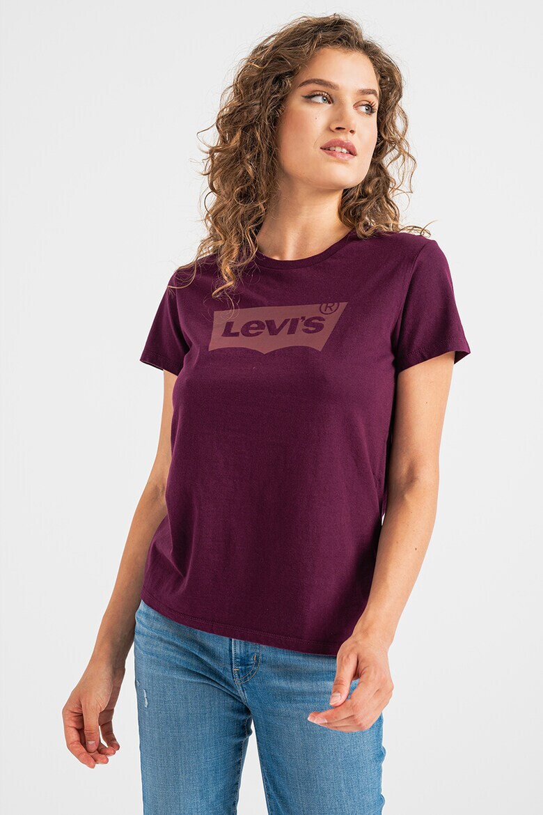 Levi's Памучна тениска с лого - Pepit.bg
