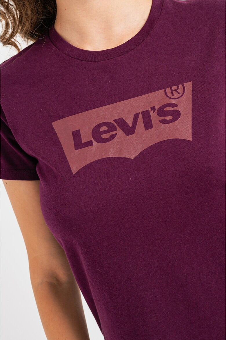 Levi's Памучна тениска с лого - Pepit.bg