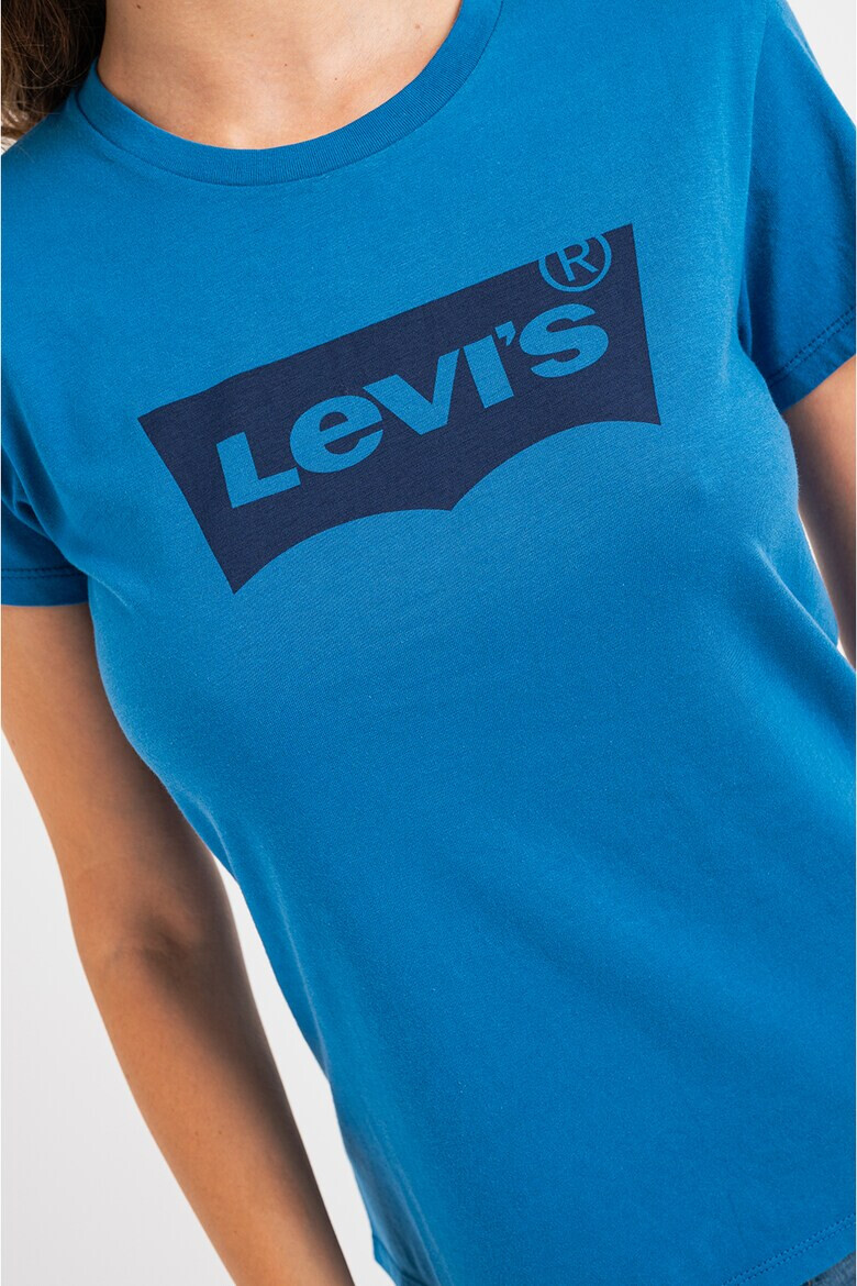 Levi's Памучна тениска с овално деколте - Pepit.bg
