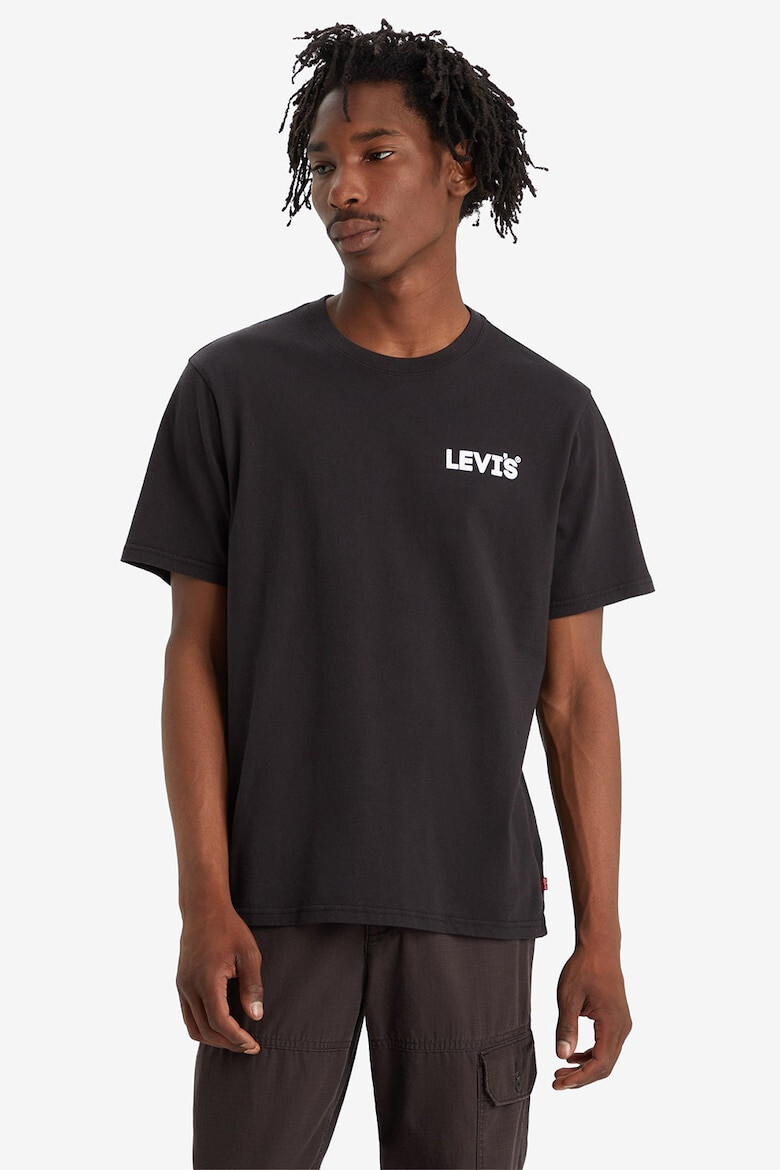 Levis Памучна тениска с лого - Pepit.bg