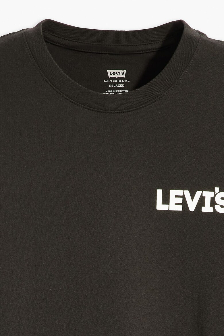 Levis Памучна тениска с лого - Pepit.bg