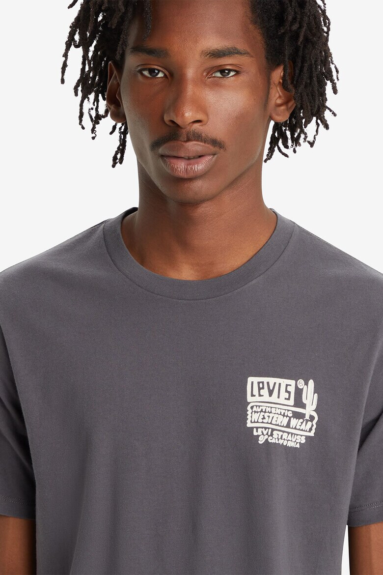 Levis Памучна тениска с лого - Pepit.bg