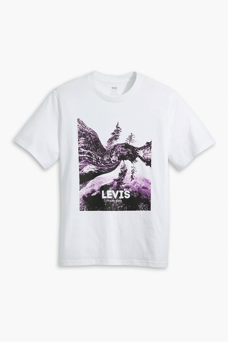 Levis Памучна тениска с лого - Pepit.bg