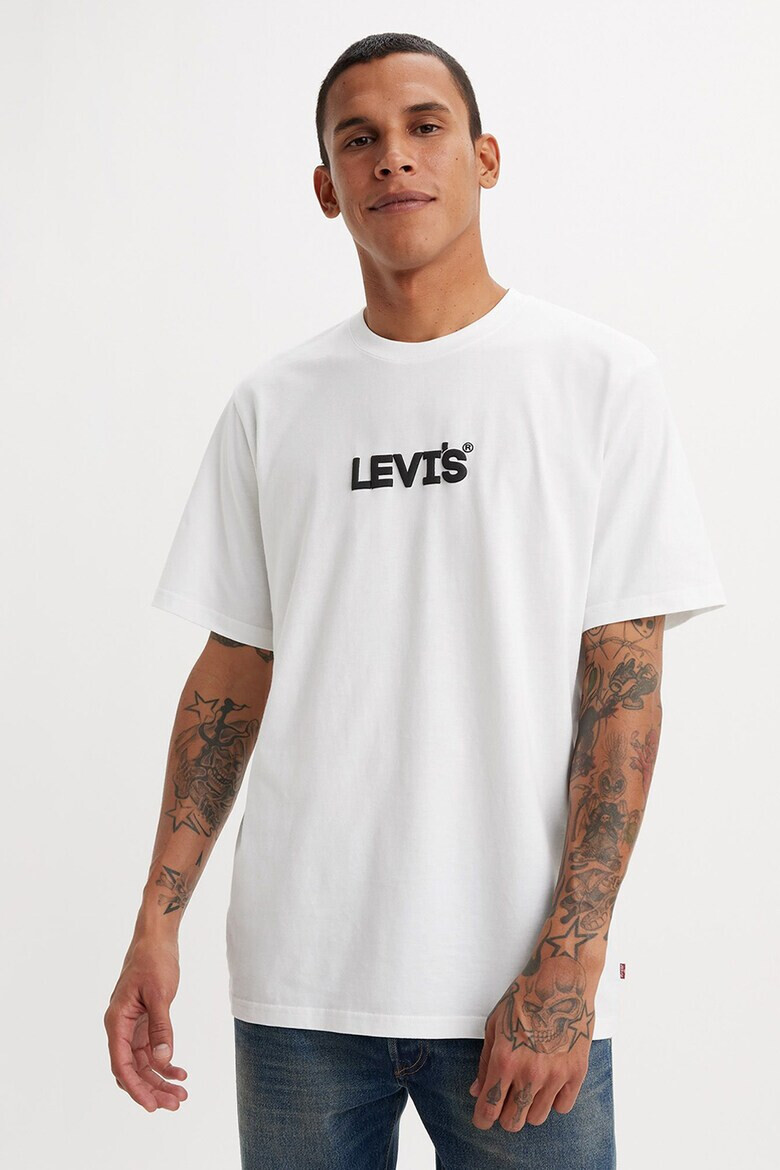 Levis Памучна тениска с лого - Pepit.bg