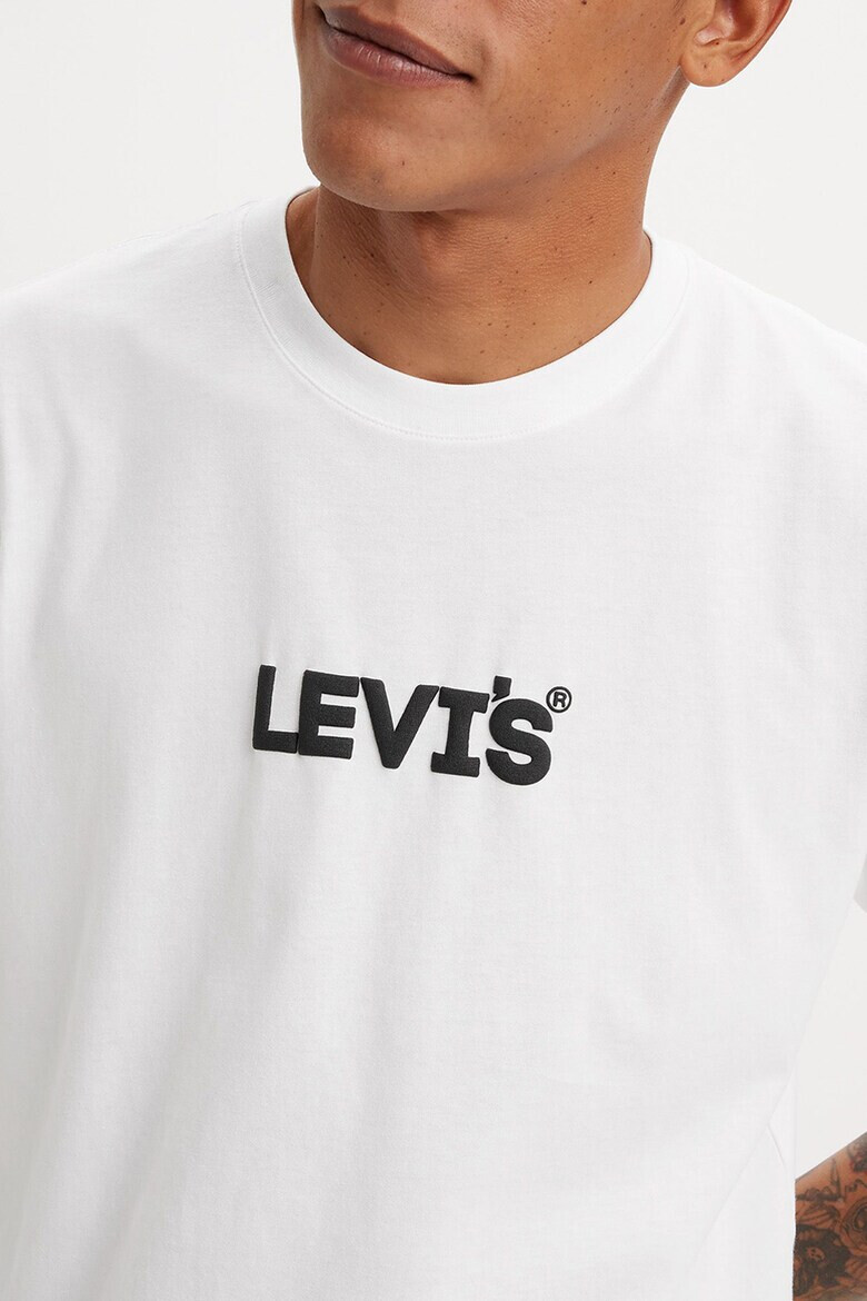 Levis Памучна тениска с лого - Pepit.bg