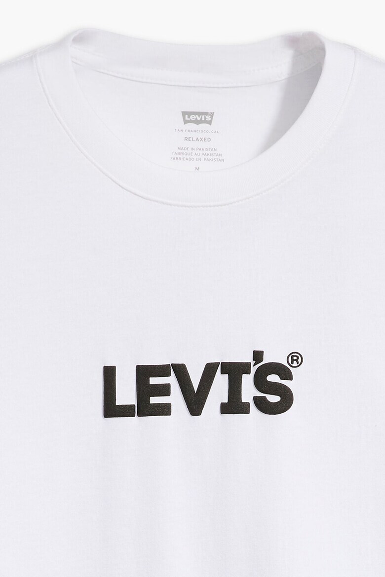 Levis Памучна тениска с лого - Pepit.bg