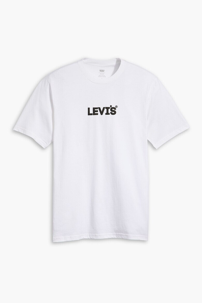 Levis Памучна тениска с лого - Pepit.bg