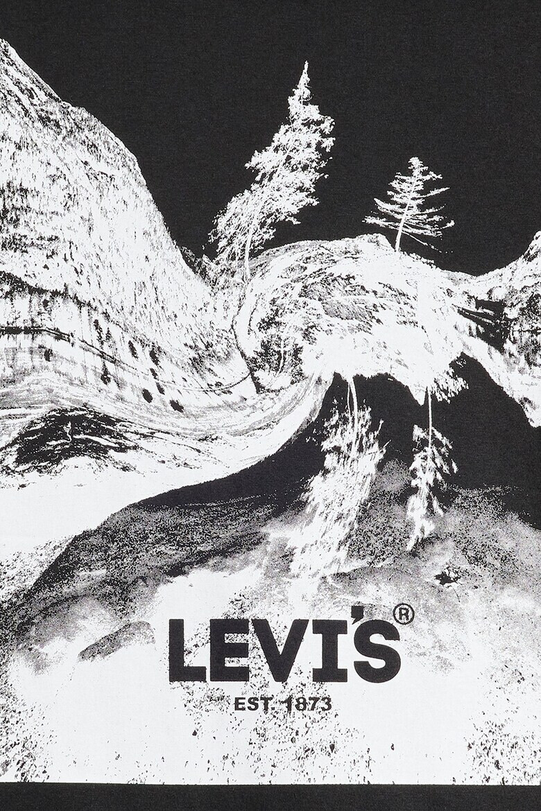 Levis Памучна тениска с лого - Pepit.bg