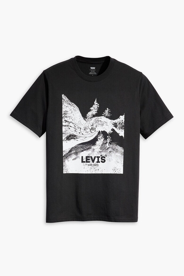 Levis Памучна тениска с лого - Pepit.bg
