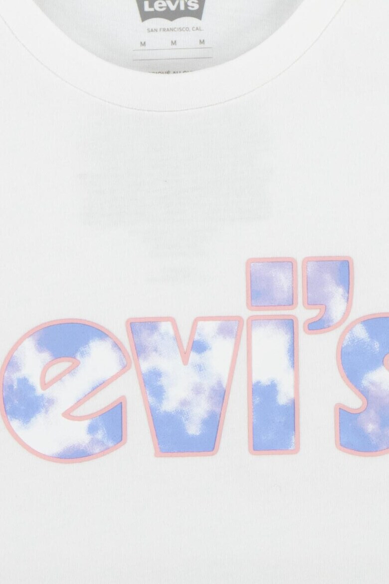 Levis Памучна тениска с лого - Pepit.bg