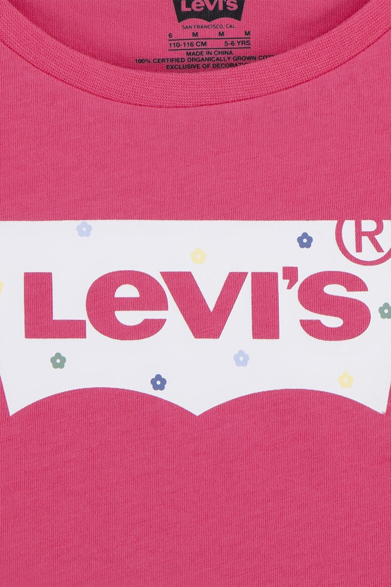 Levis Памучна тениска с лого - Pepit.bg