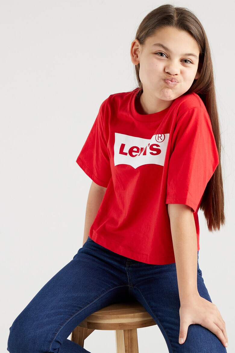 Levi's Памучна тениска с лого - Pepit.bg