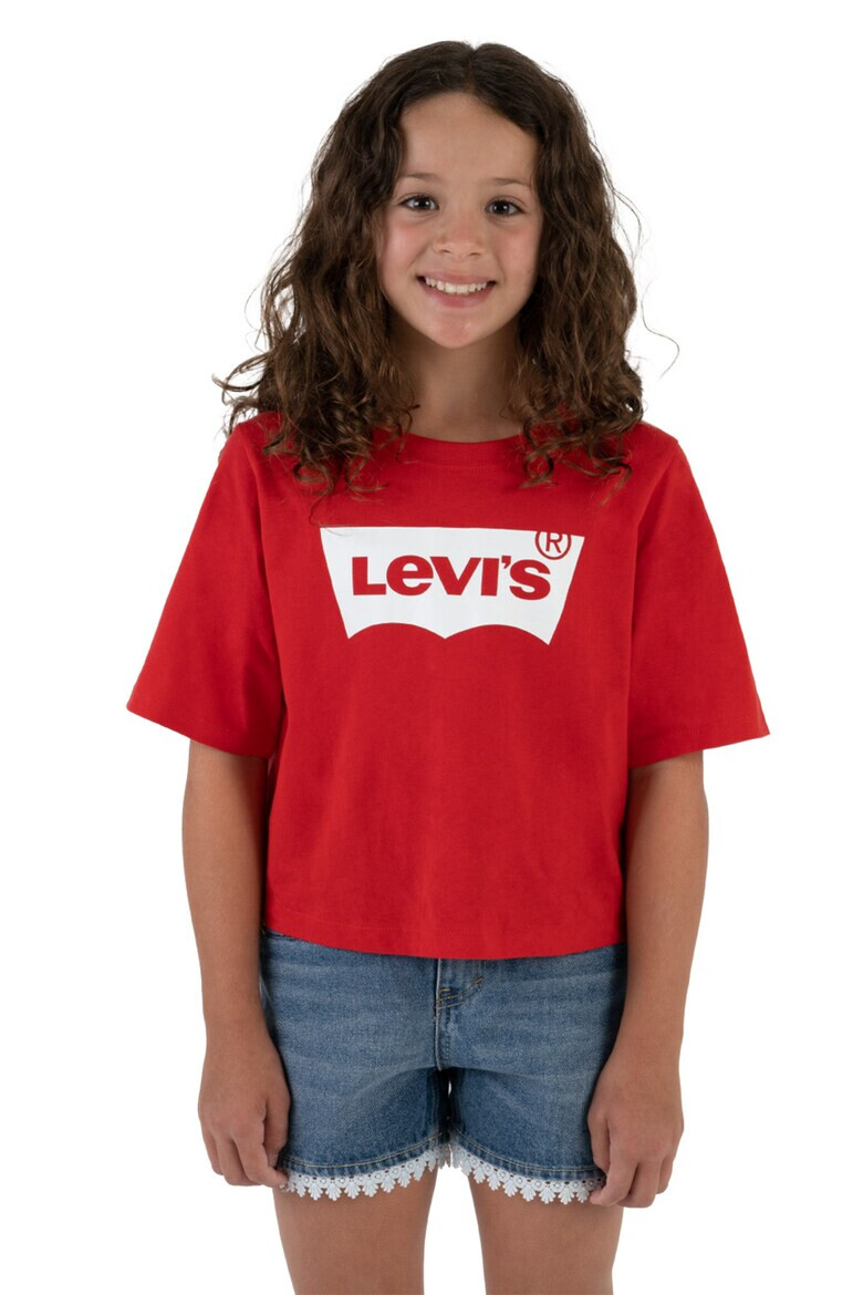 Levi's Памучна тениска с лого - Pepit.bg