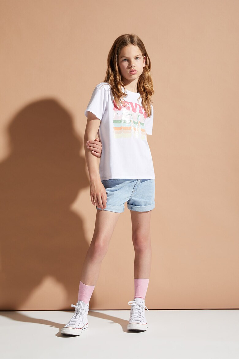 Levi's Памучна тениска с лого - Pepit.bg