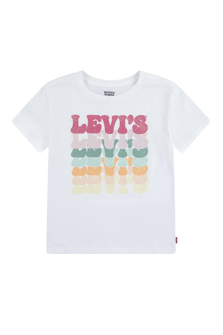Levis Памучна тениска с лого - Pepit.bg