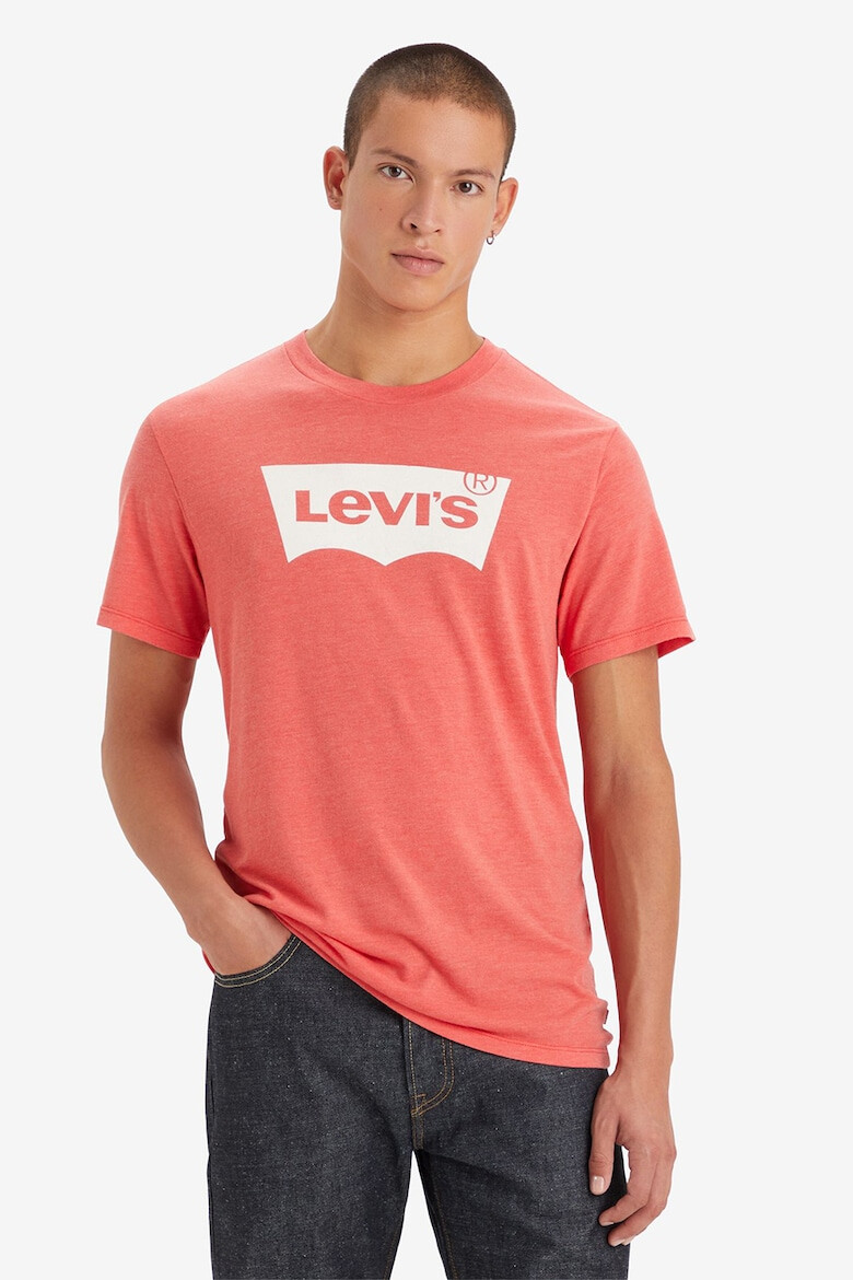 Levi's Памучна тениска с лого - Pepit.bg