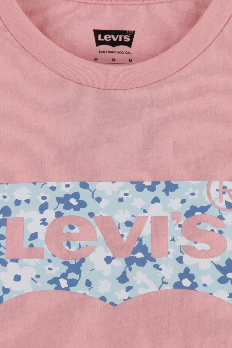 Levis Памучна тениска с лого - Pepit.bg