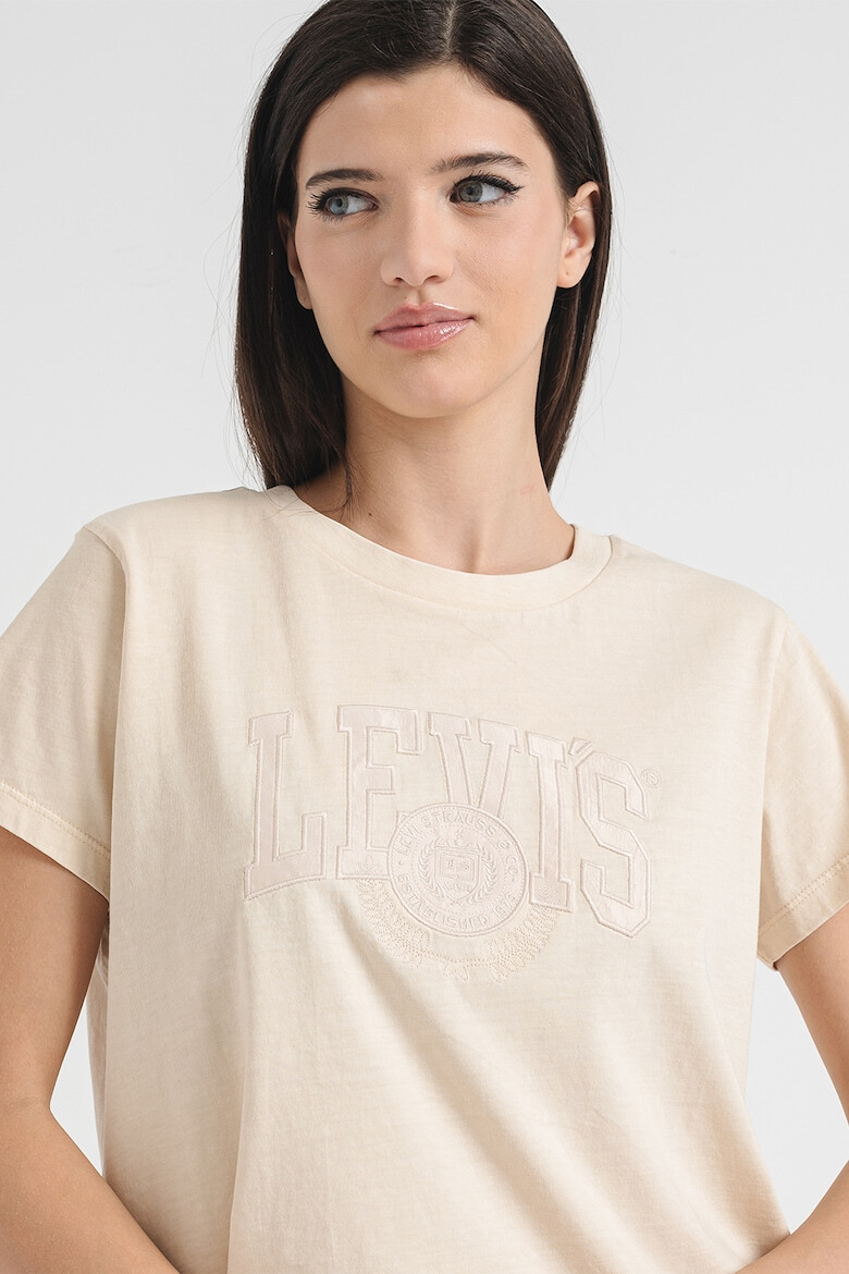 Levis Памучна тениска с лого - Pepit.bg
