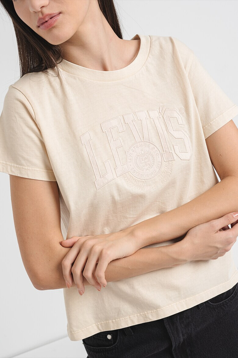 Levis Памучна тениска с лого - Pepit.bg