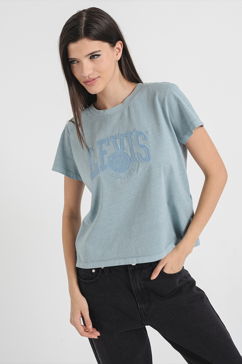 Levis Памучна тениска с лого - Pepit.bg