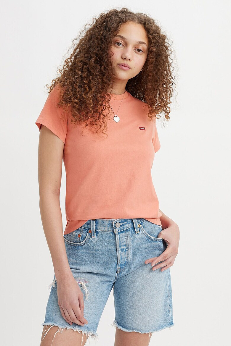 Levi's Памучна тениска с овално деколте - Pepit.bg