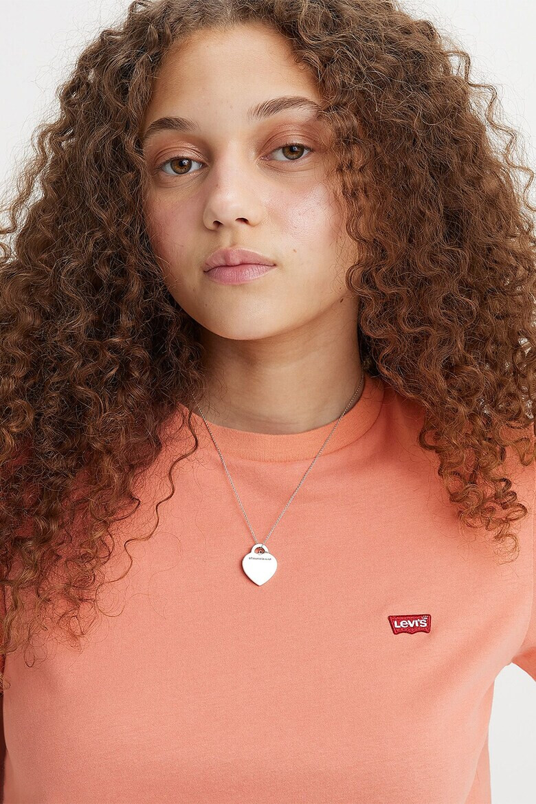 Levi's Памучна тениска с овално деколте - Pepit.bg