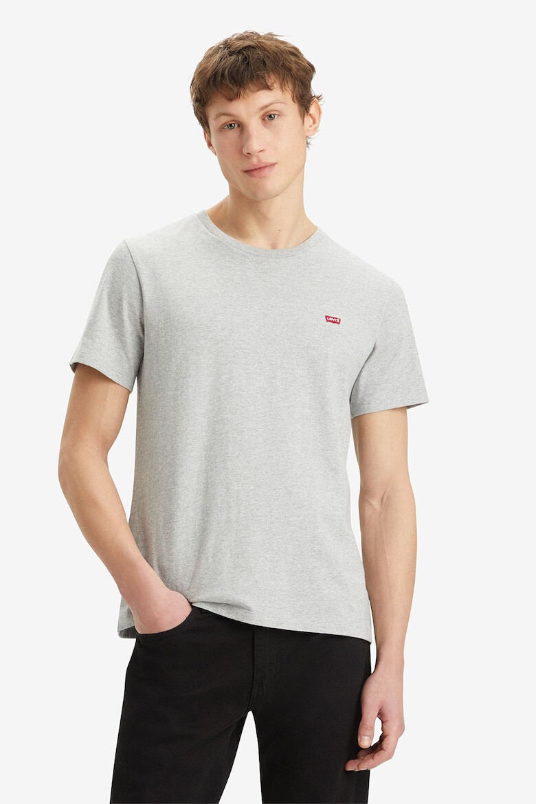 Levis Памучна тениска с овално деколте - Pepit.bg