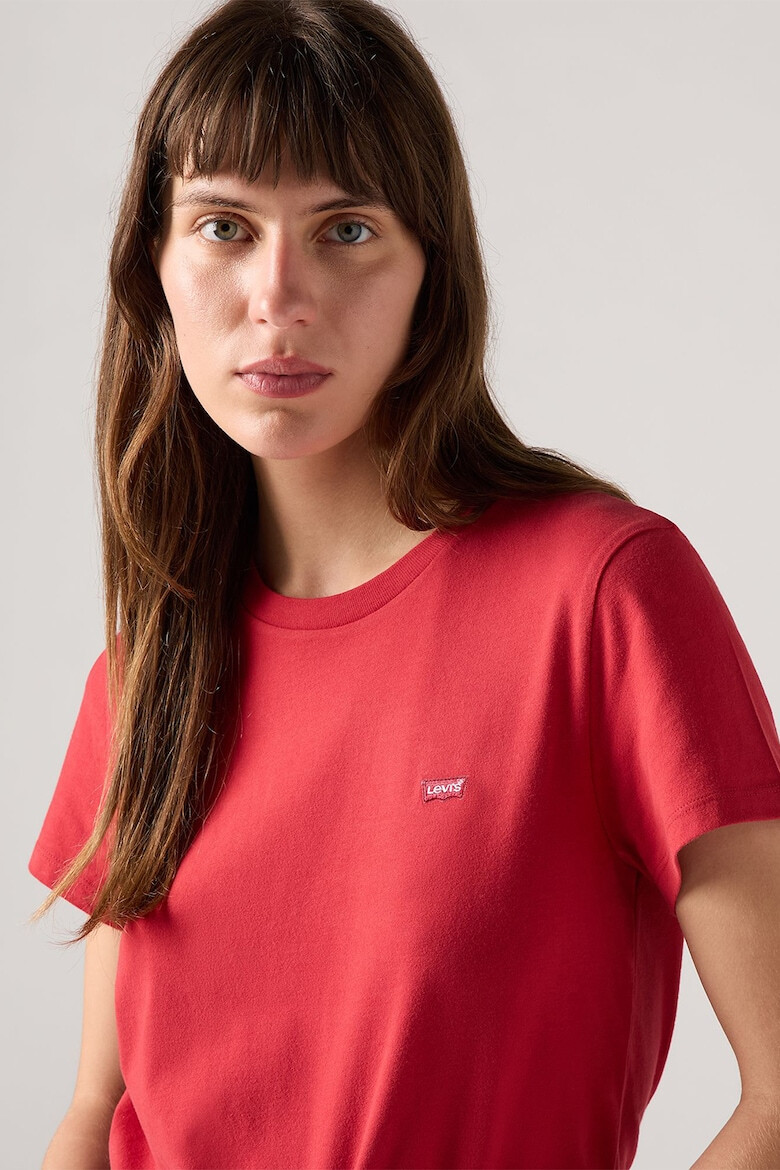 Levis Памучна тениска с овално деколте - Pepit.bg