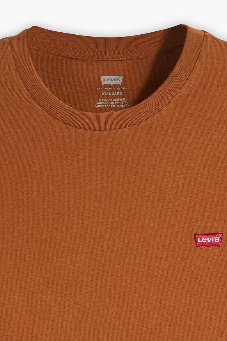 Levi's Памучна тениска с овално деколте - Pepit.bg