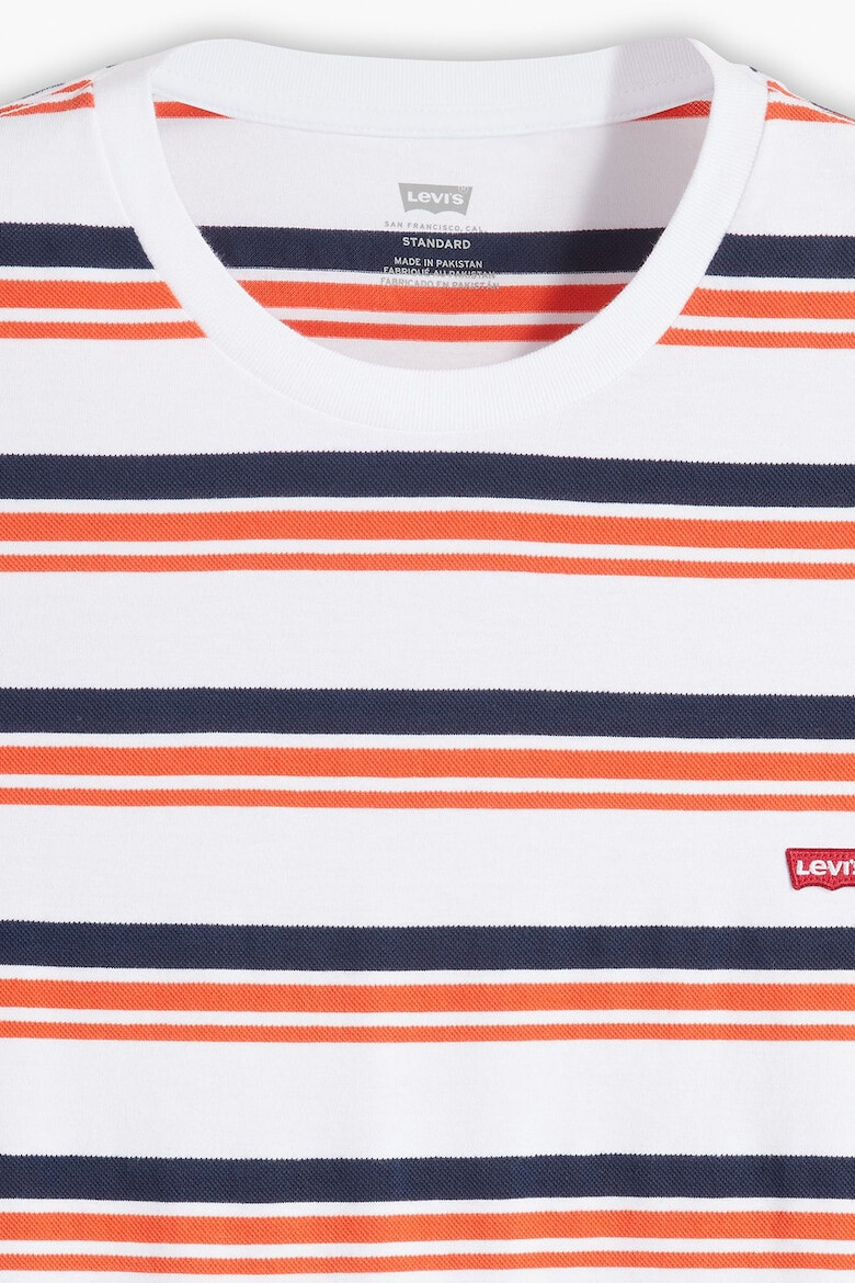 Levis Памучна тениска с овално деколте - Pepit.bg