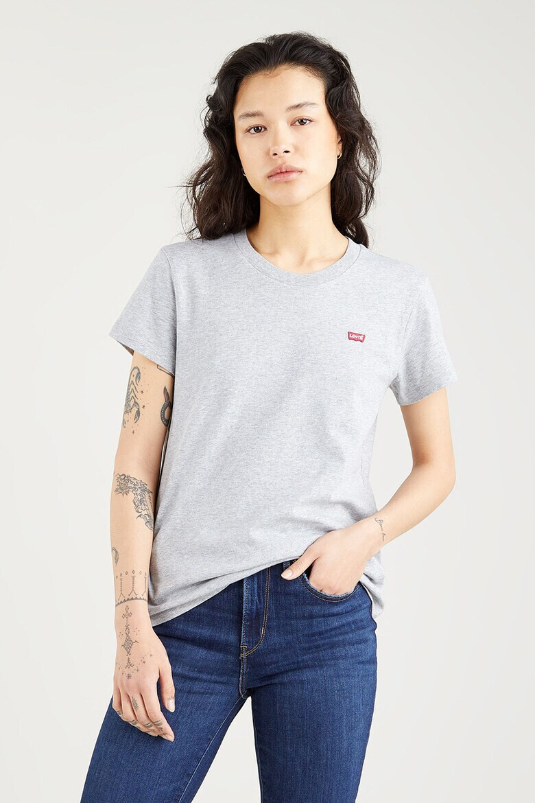 Levi's Памучна тениска с овално деколте - Pepit.bg