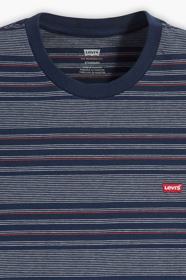 Levis Памучна тениска с овално деколте - Pepit.bg