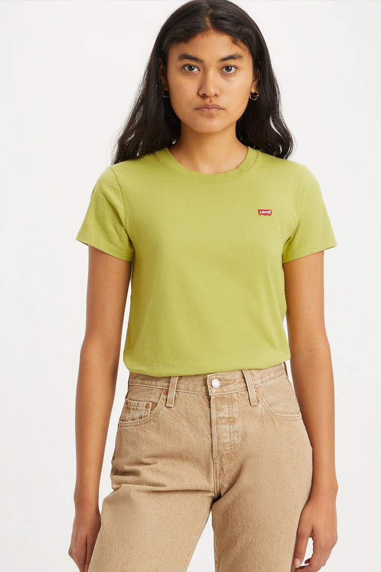 Levi's Памучна тениска с овално деколте - Pepit.bg